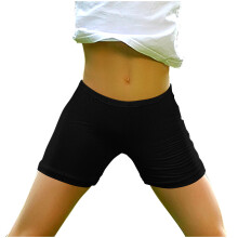 Flickor Casual Shorts Resår Midja Svarta 8 År