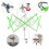Yarn winder metal plastic green one size 3