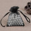 Black Organza Gift Bags 50 pcs 5