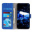 Capa com textura de crocodilo azul, compatível com OnePlus Nord CE2 5G 5