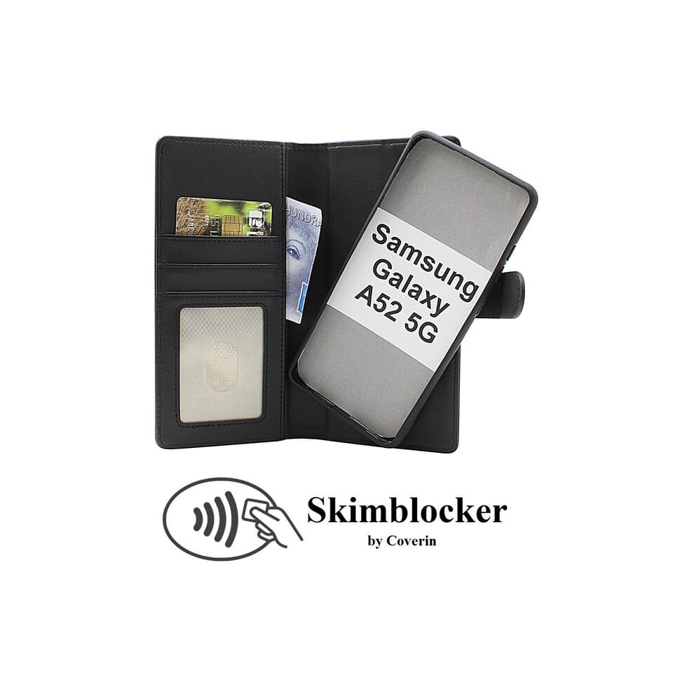 Skimblocker Wallet Case For Galaxy A52 5G And A52s 5G 940684223862
