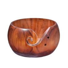 Wooden Yarn Bowl Style 3