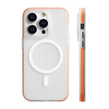 iPhone 13 Pro case corrugated anti-slip orange
