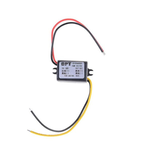 12V to 6V DC-DC step-down converter voltage regulator module 1