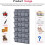 Plastic Drinking Cups Reusable 15 pcs 101-200 ml Mixed Color 6