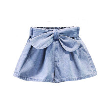 Blå jeansshorts för flickor, 6 år