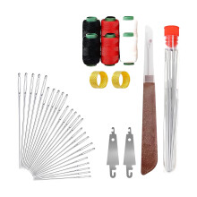 Ensemble d'outils de couture en acier inoxydable, épingles, découseur, 34 pièces