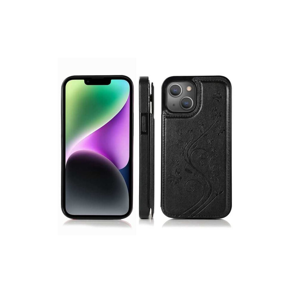 Iphone 13 Shockproof Flip Case With Card Holder 3 940684237548