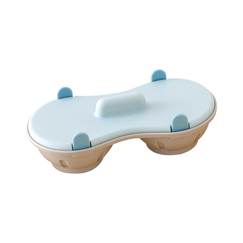Microwave Egg Poacher Silicone Double-Cavity 2-Pack