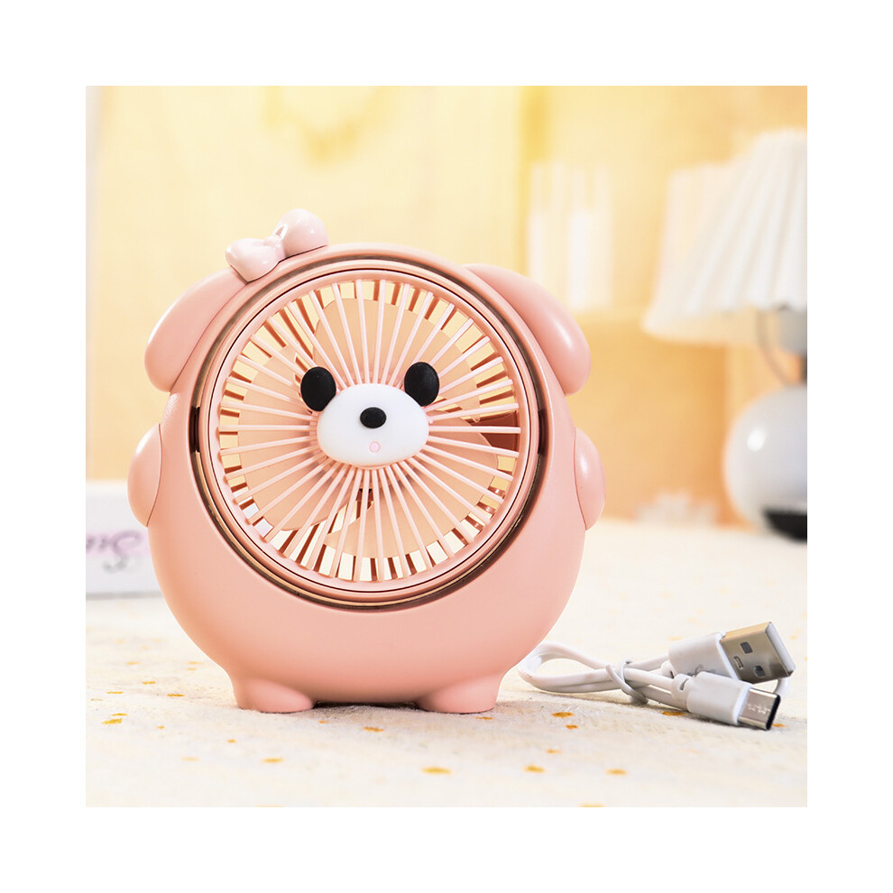 Desktop USB Electric Fan with 3 Speeds and Non-Slip Base-image-OPC-PW6F2NH-NEW