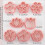 Flower Cookie Cutter Set Baking Tool 8 Pieces 7
