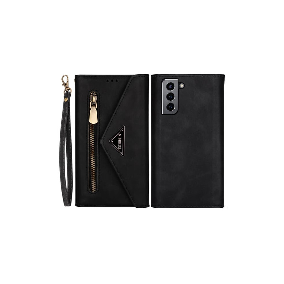 Wallet Case For Samsung Galaxy S22 Plus Black 940684243976