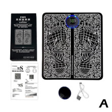 Electric EMS Foot Massage Mat Acupuncture Stimulator