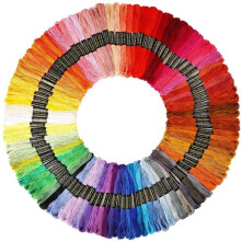 Embroidery Floss Mouline Thread Multicolor 100 pcs