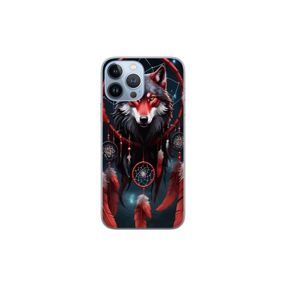 Transparent Iphone 13 Pro Max Case Wolf Design 940684239962