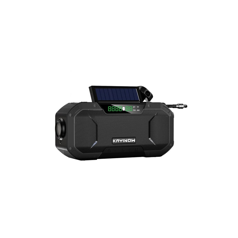 Boom Crank Radio Power Bank Bluetooth Speaker Lamp 5000Mah 940684259267