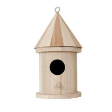 Wooden Birdhouse Tree Shape 15.5 x 7.5 cm