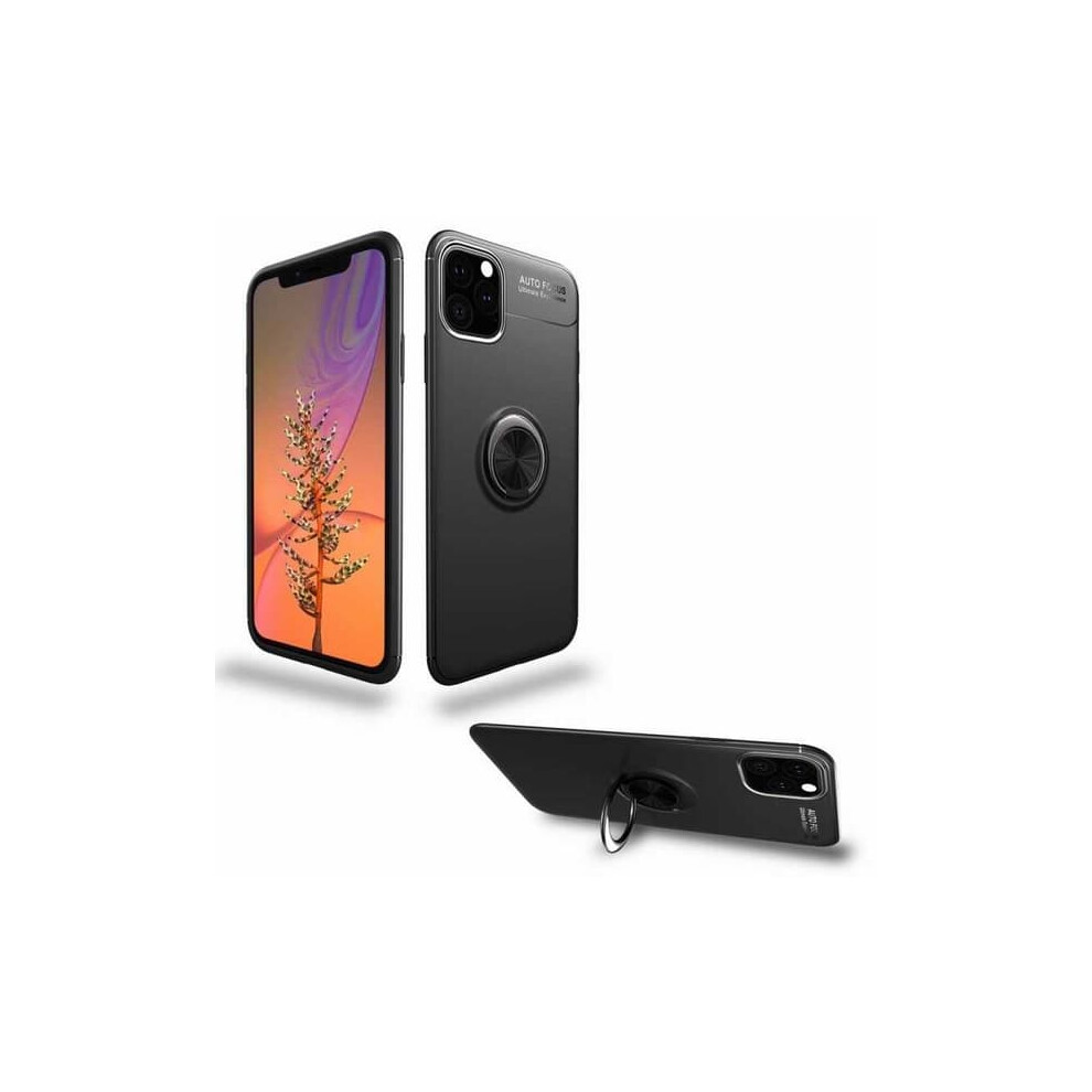 Iphone 13 Pro Max Shockproof Case With Ring Holder Black 940684239979