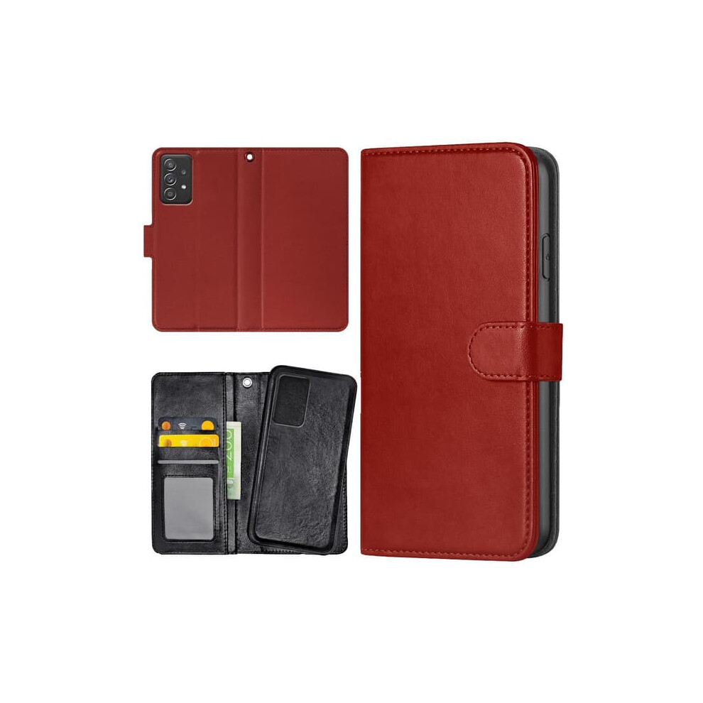 Samsung Galaxy A52/A52s 5G Wallet Case Dark Red 940684225750