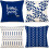 Funda de almohada decorativa moderna de lino de 20x20 cm 1