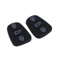 Car Key Shell for Hyundai i10 i20 i30 Black 2 pcs