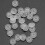Silicone Clip-on Earring Pads 100 pcs 4 Sizes 7