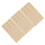 Elastisk BH-forlænger Beige 3-kroge 3-pak 1
