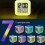 LED Digital Alarm Clock Bedroom Cube Clock with 4-Sided 4