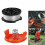 Orange cover cap and spool line top for Black+Decker string 1