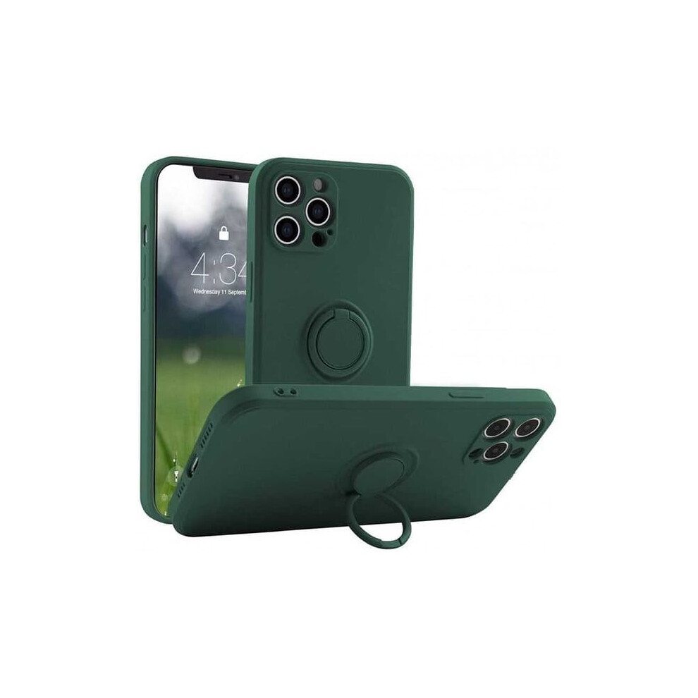 Iphone 13 Mini Shockproof Case With Ring Holder Black 940684241057