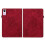 Leather Tablet Case for Xiaomi Redmi Pad SE 11-inch Red 2