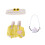 17 cm Puppenkleidungsset Premium-Modekleid 1