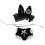 17 cm Puppenkleidungsset Premium-Modekleid 1