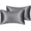 Satin Silk Pillowcases Queen Size 20x29 Inch 2 Pack 1