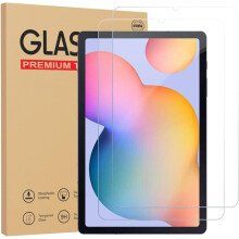 Pacote com 2 unidades de protetor de tela de vidro temperado compatível com Samsung Galaxy Tab S6 Lite