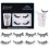 Magnetic Reusable False Eyelashes with Applicator 2 Pairs 2