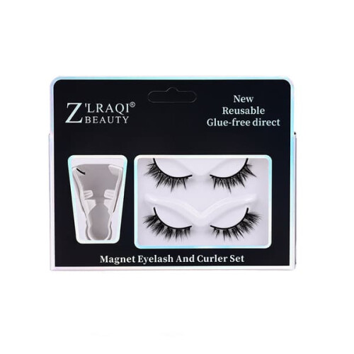 Magnetic Reusable False Eyelashes with Applicator 2 Pairs 2