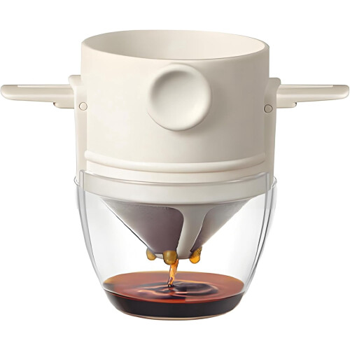 Pour Over kaffemaskine rustfrit stål filter 250ml