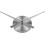 3D Clock Hands Silver Quartz Wall Clock DIY Home Decor 3