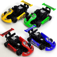 Pull Back Toy Go Kart 5-pack