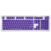 Paarse keycaps met achtergrondverlichting voor mechanisch toetsenbord (104 toetsen)
