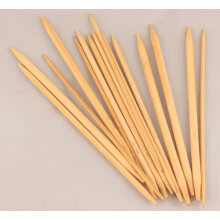 Bamboo double pointed knitting needles set 11 sizes