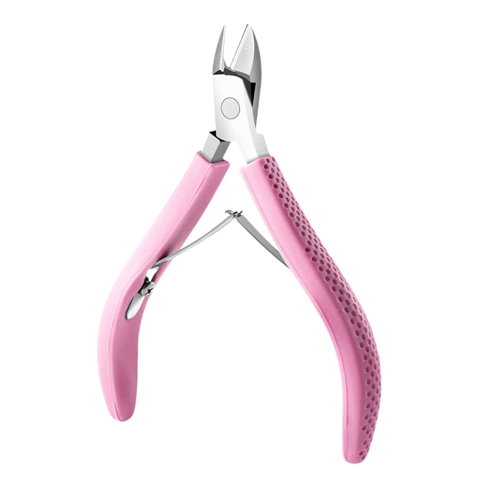 Ergonomic Cuticle Nipper with Rubber Handle, Full-Jaw