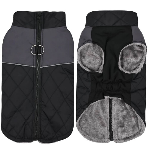 Dog Coat Reflective Waterproof Winter Warm Small Medium