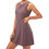 Vestido feminino sem mangas para tênis e golfe com shorts e 4 1