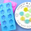 Paw Silicone Mold 10-Cavity Reusable 2-Pack 4
