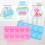 Paw Silicone Mold 10-Cavity Reusable 2-Pack 5