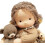 Waldorf doll handmade knitted plush 12 inch 2