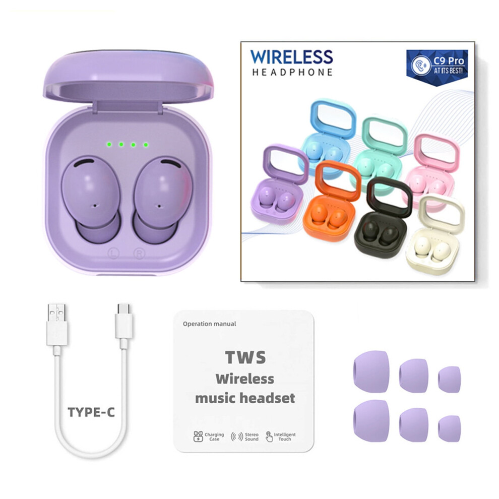 Wireless Bluetooth Earbuds Waterproof Noise Cancelling With 913466551378