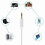 iPhone Aux Cable 3.5mm to Lightning 1m Silver 3